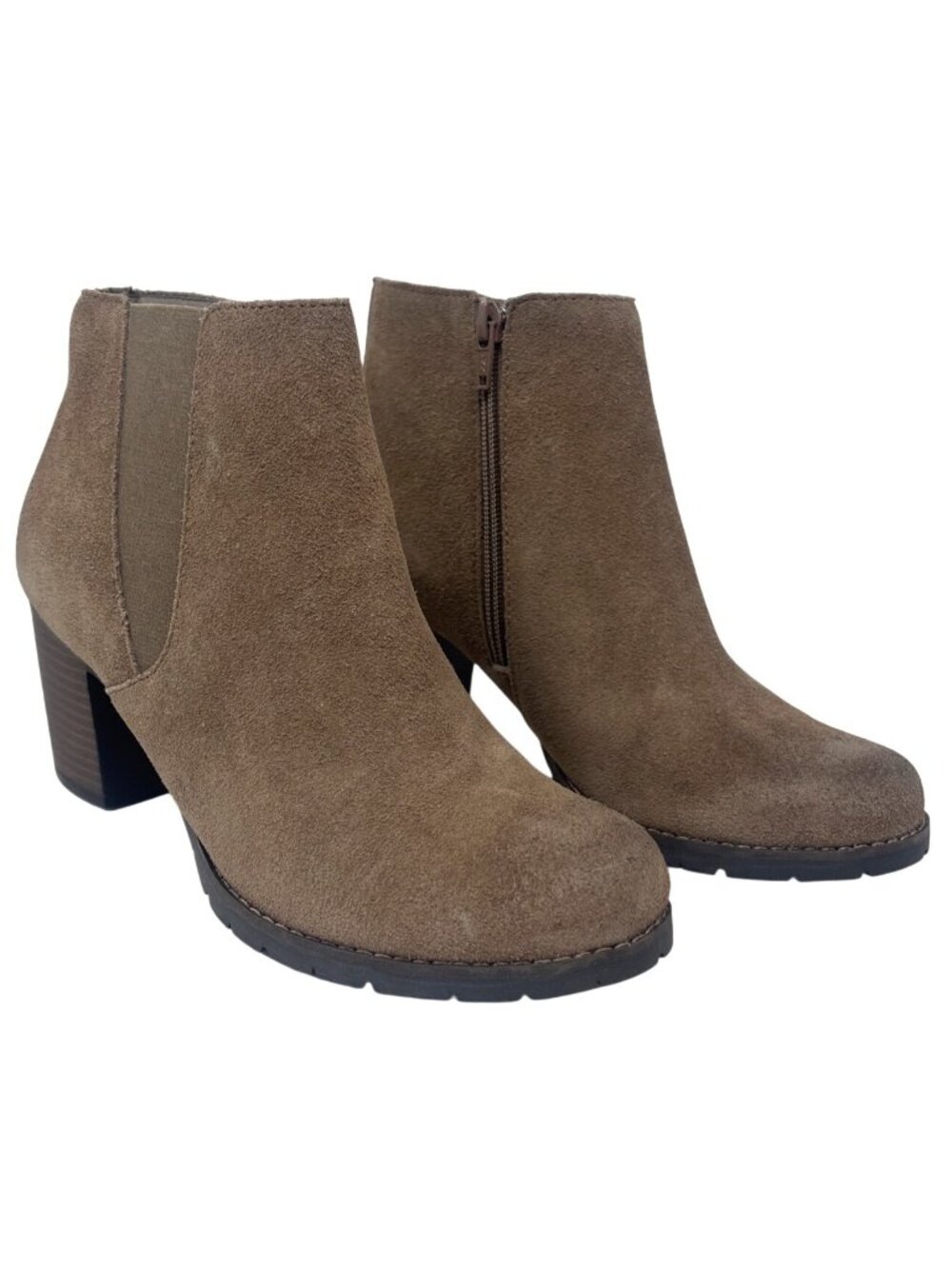 Clarks Pause Camelia Suede Boot 8.5 New!